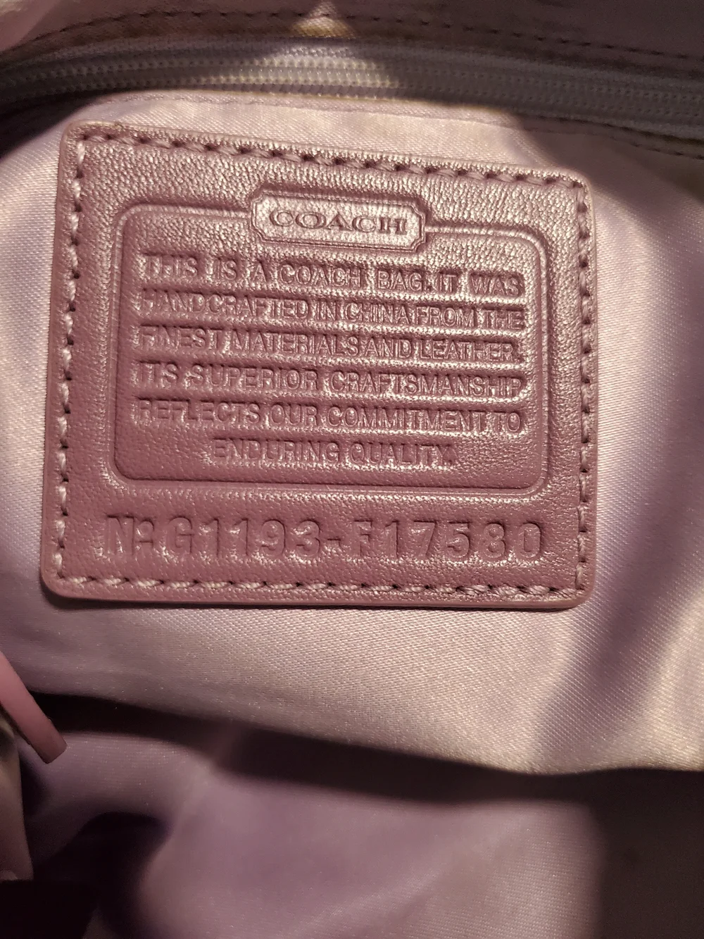 Coach Signature Jacquard Hobo Large Shoulder Bag Pink/Lilac Leather Trim Preppy